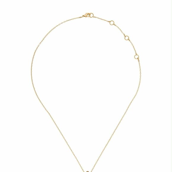 Alexis Bittar Crystal & Lucite Pendant Necklace - Picture 4 of 4